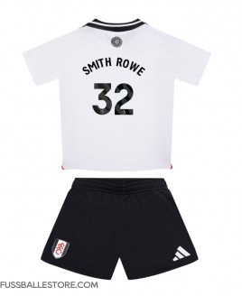 Günstige Fulham Emile Smith Rowe #32 Heimtrikotsatz Kinder 2024-25 Kurzarm (+ Kurze Hosen)